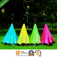 23 Inch Portable Handsfree Straight Reverse Inverted Umbrella (SU-0023I)